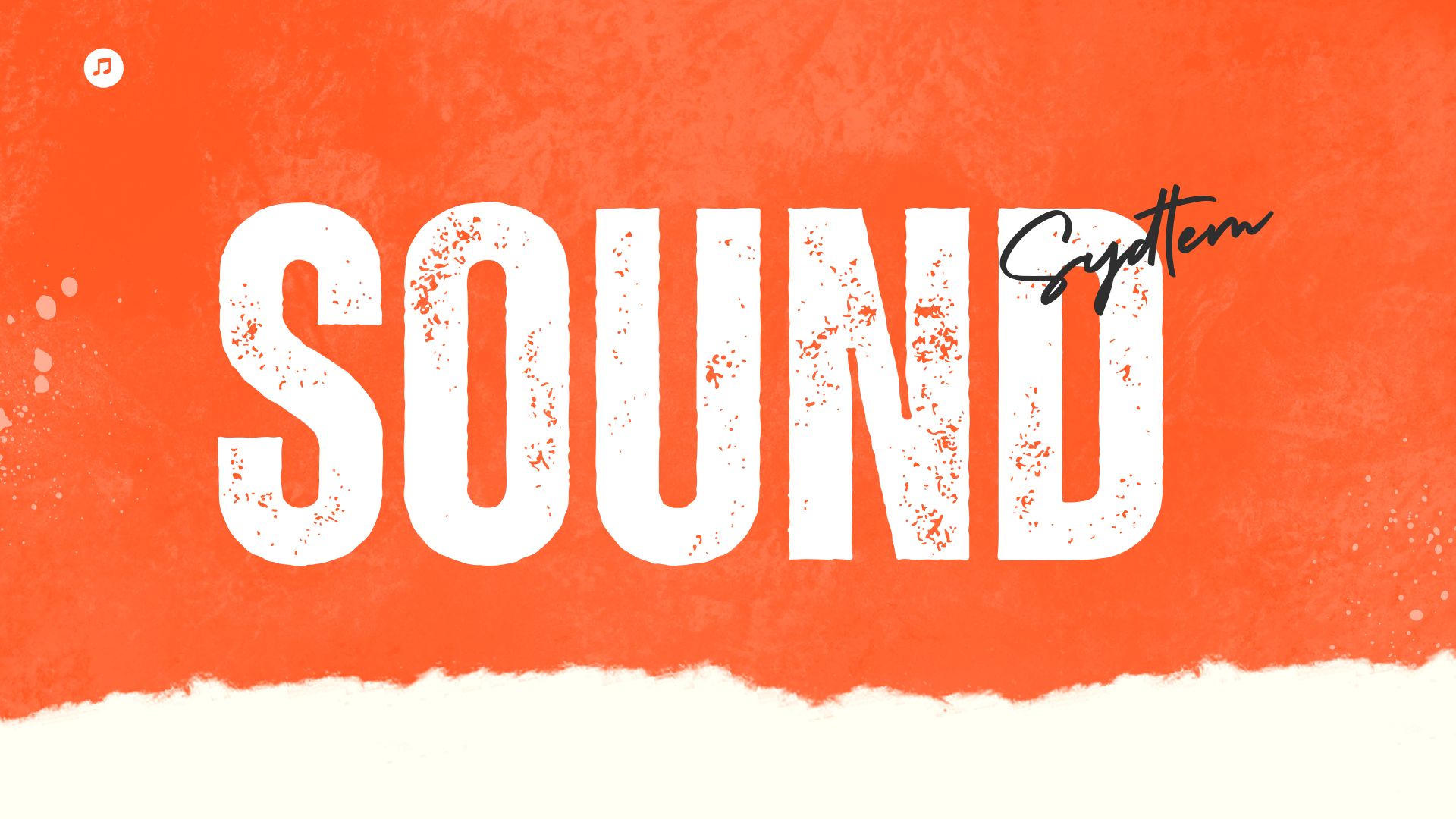 Sound system S001